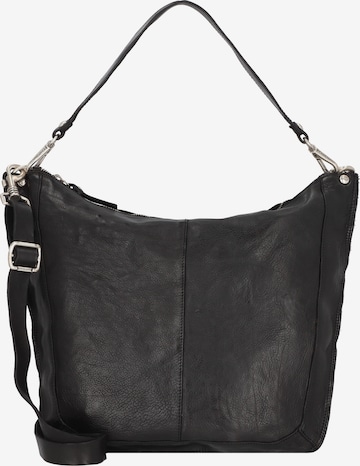 Campomaggi Shoulder Bag in Black: front