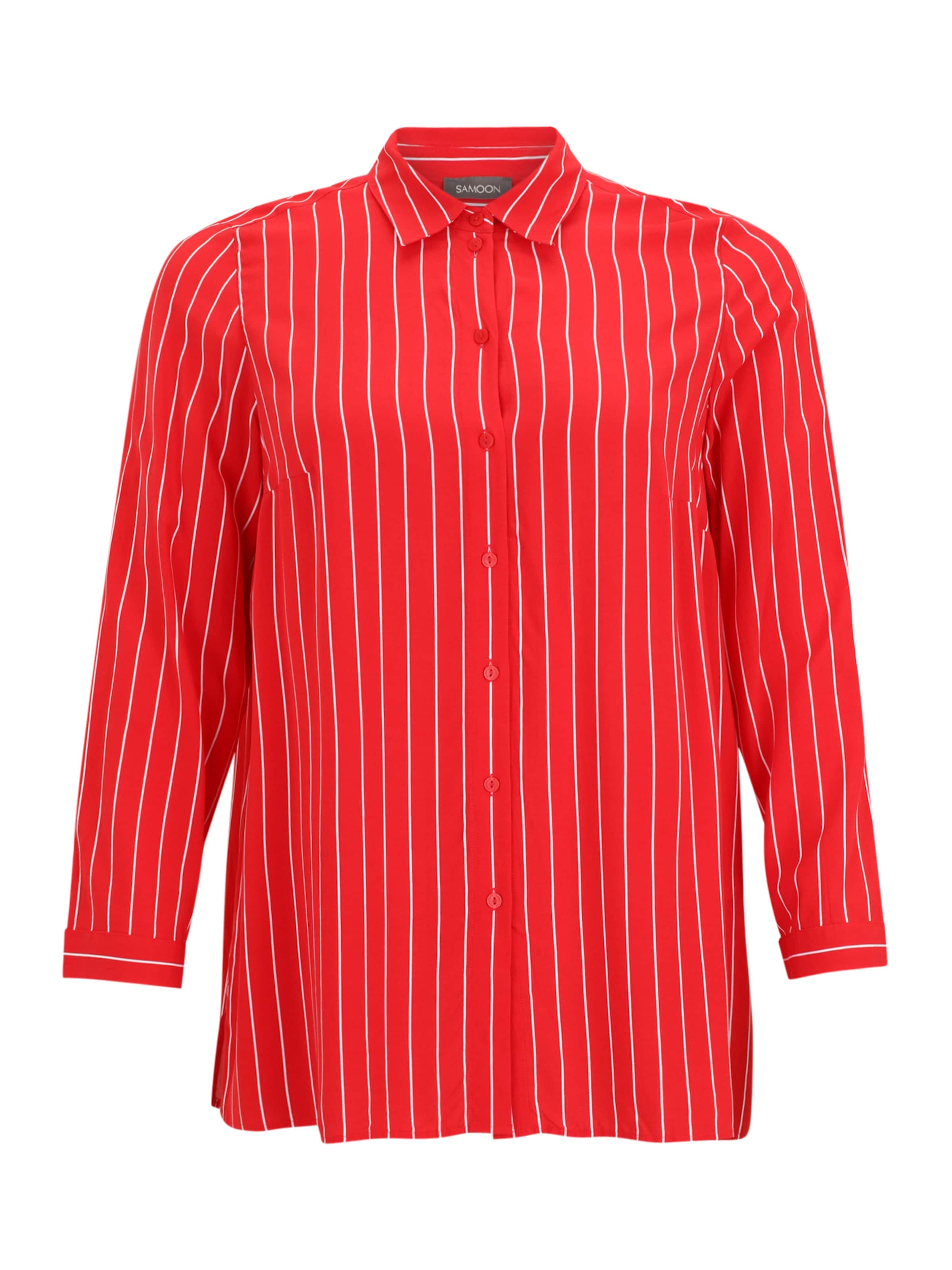 SAMOON Blouse in Rood: voorkant