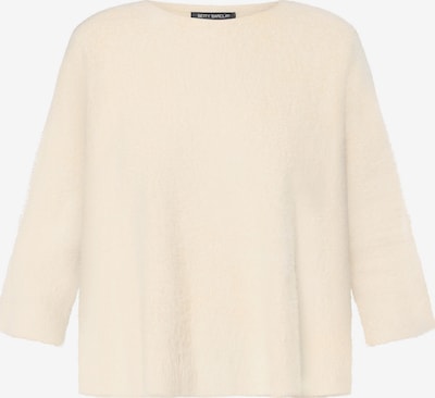Betty Barclay Basic-Pullover mit U-Boot-Ausschnitt in S in beige, Produktansicht