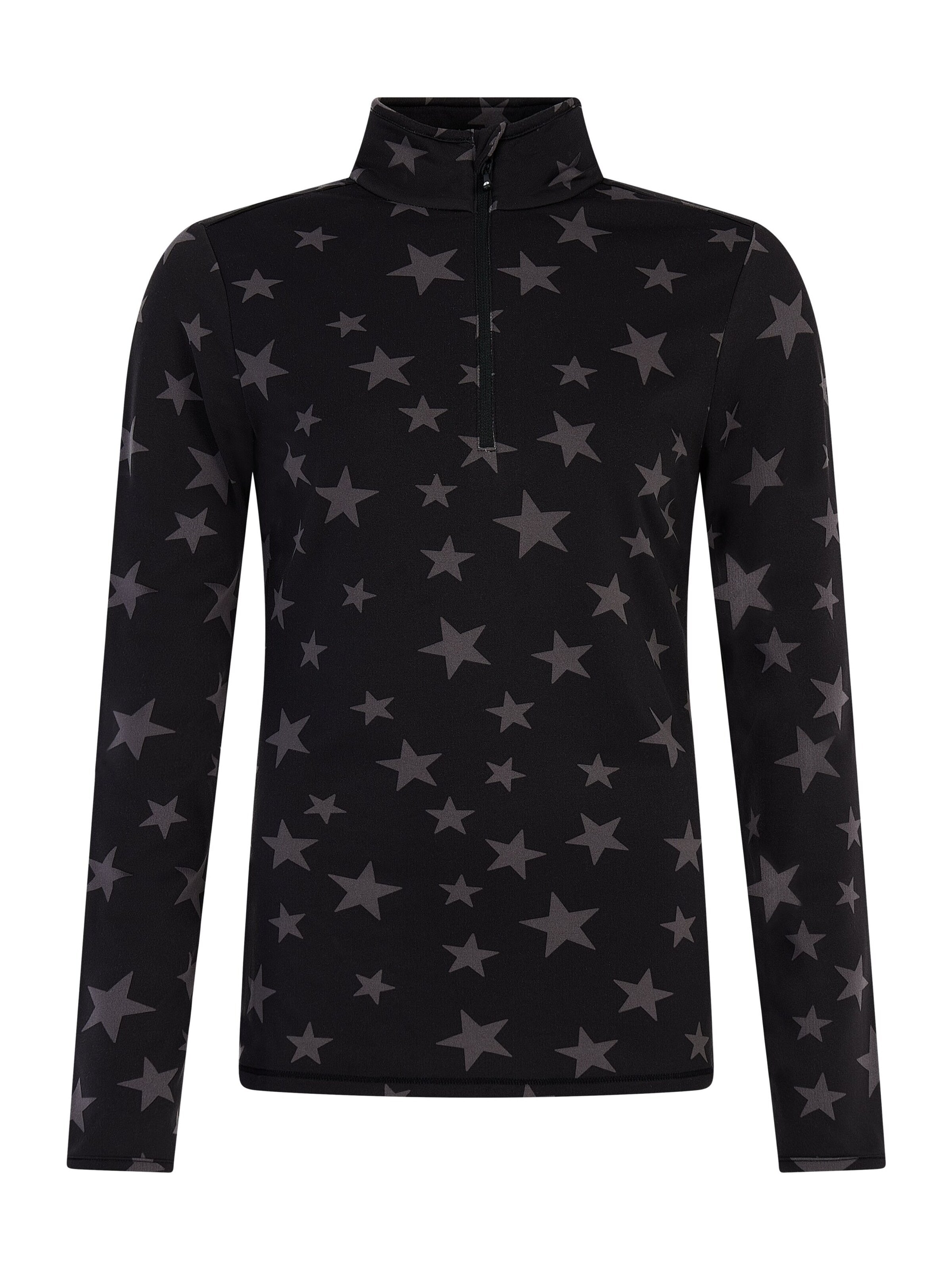 PROTEST Sportief sweatshirt 'PRTVessy' in Zwart: voorkant