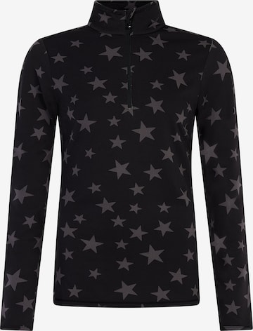 PROTEST Athletic Sweatshirt 'PRTVessy' in Black: front