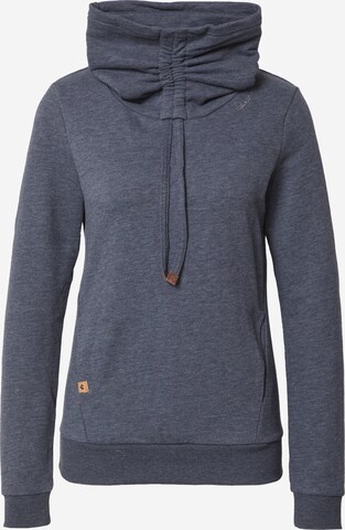 Sweat-shirt 'IRRA' Ragwear en bleu : devant