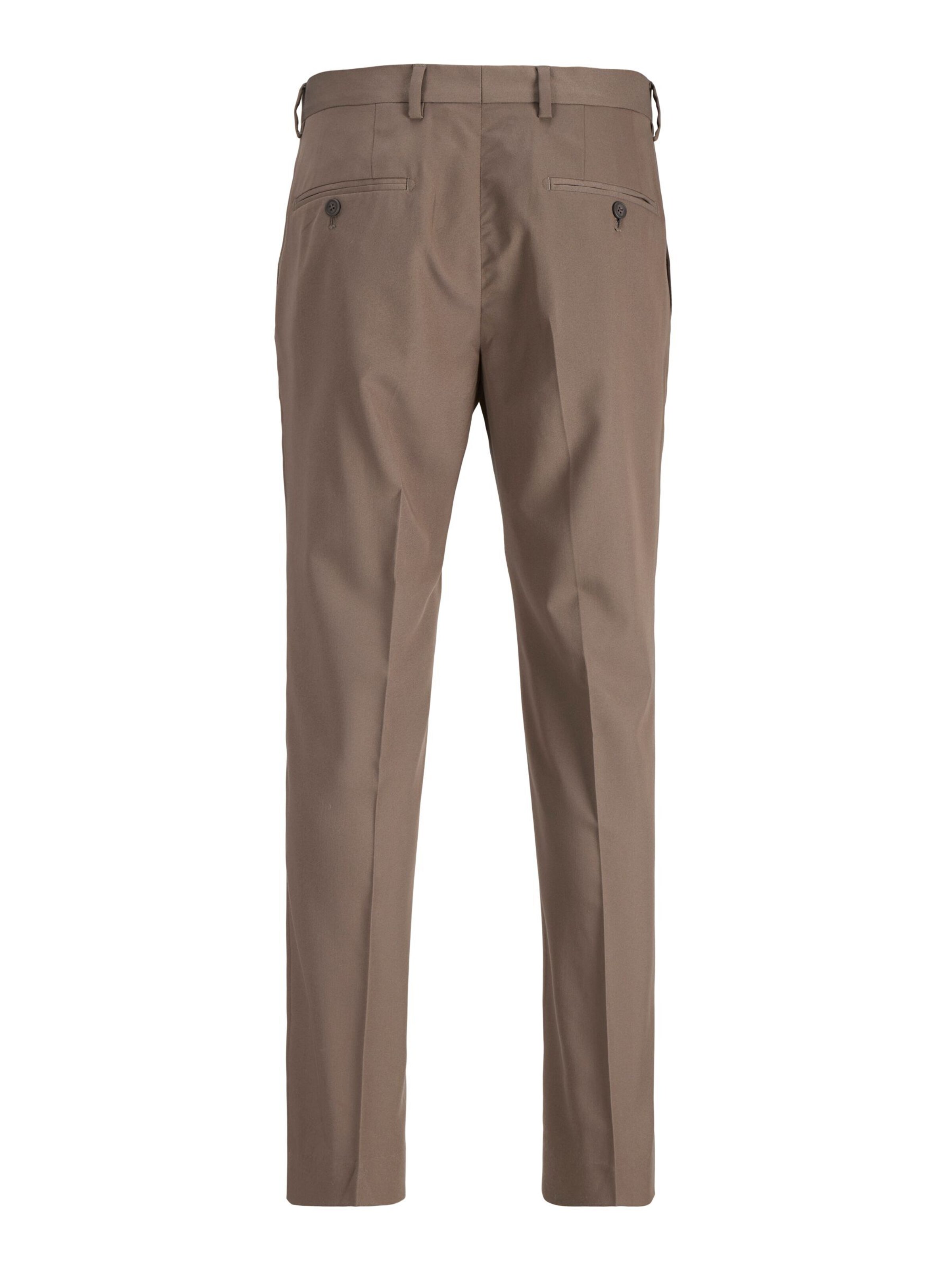 Coupe slim Pantalon à pince 'JPRFRANCO' JACK & JONES en marron