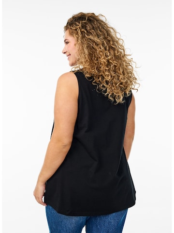 Zizzi Top 'VMY' in Black