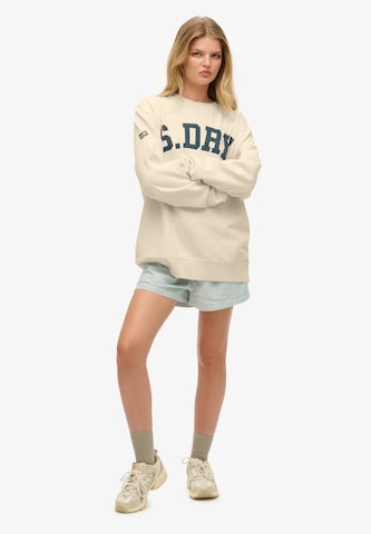 Sweat-shirt Superdry & Co en beige