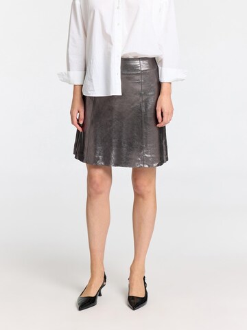 SELECTED FEMME Skirt in Silver