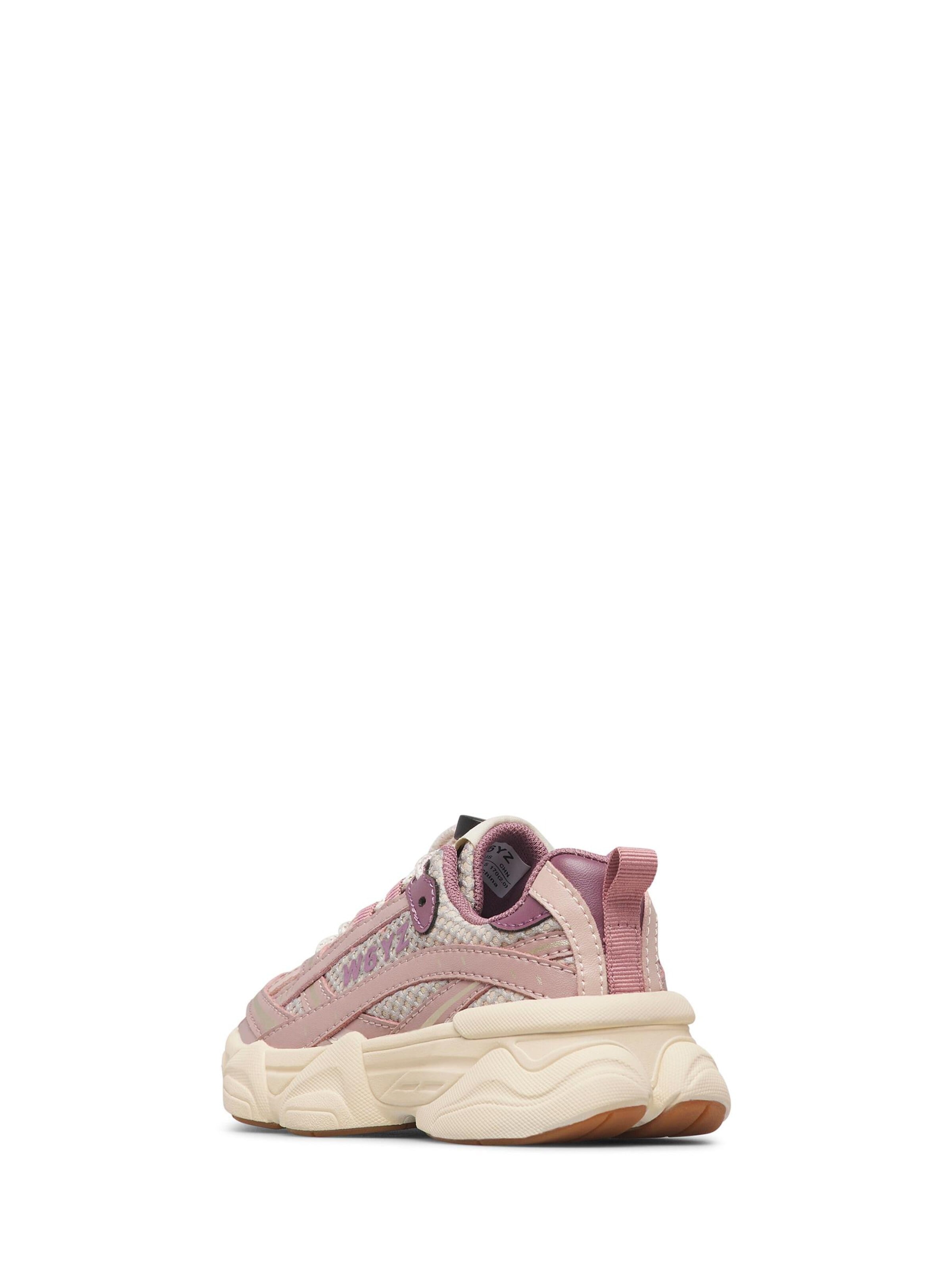 W6YZ Sneakers 'LUCKY 2-J.' in Roze