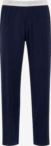 Pantalon de pyjama Blackspade en bleu : devant