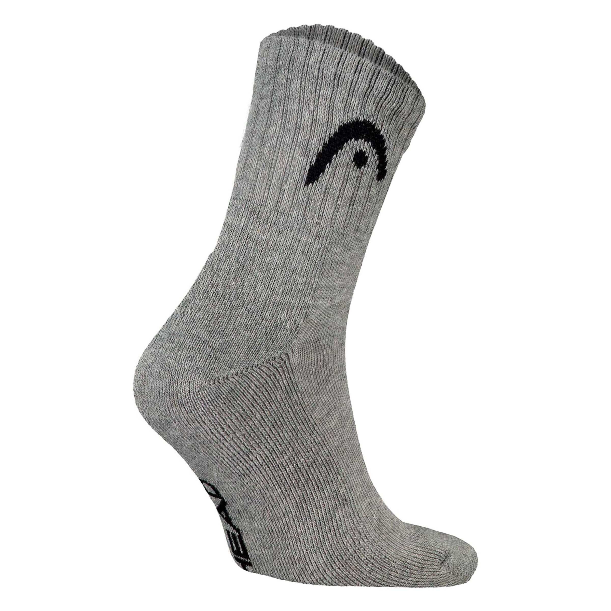HEAD Athletic Socks in Grey