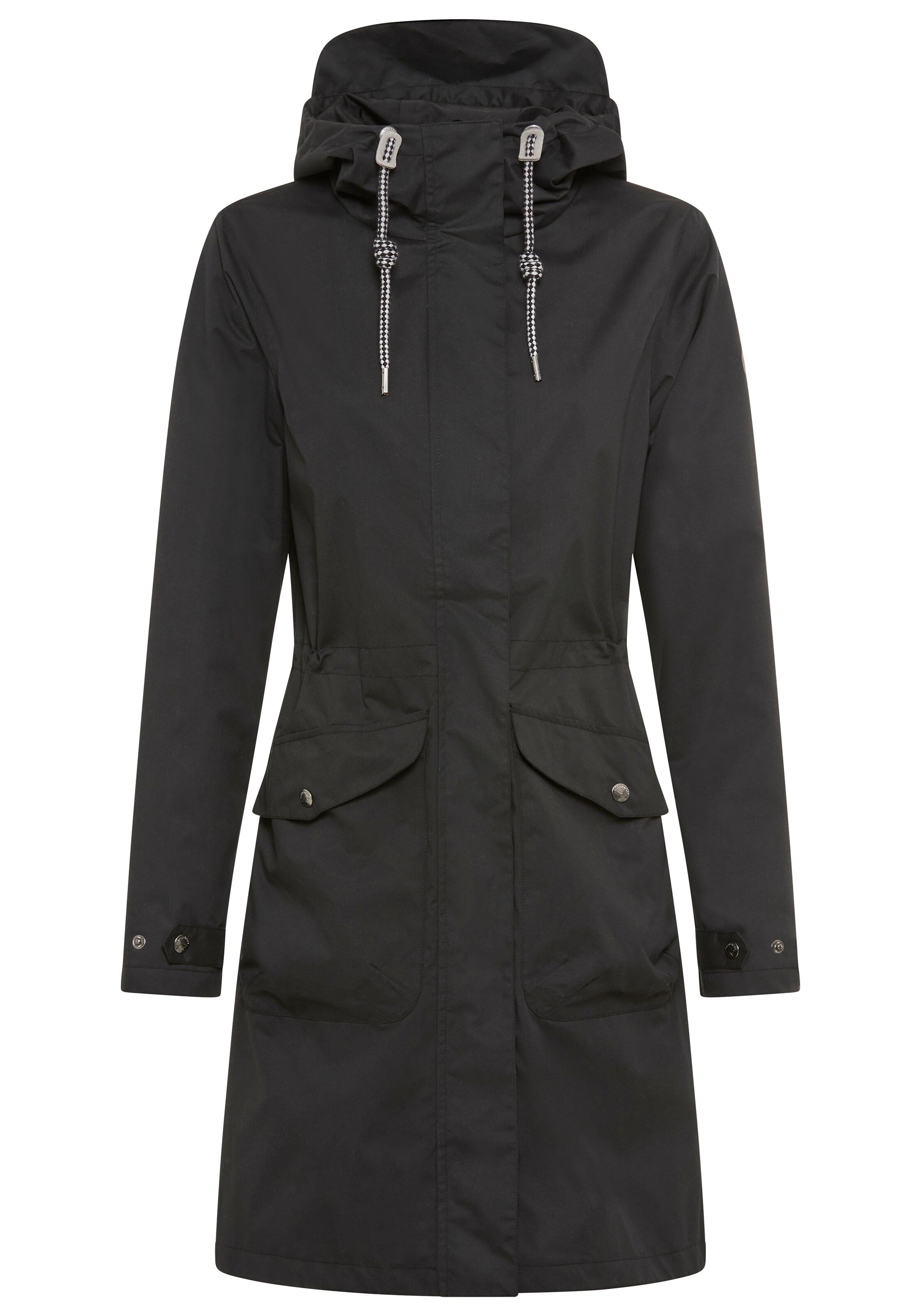 KangaROOS Parka in Schwarz: Vorderseite