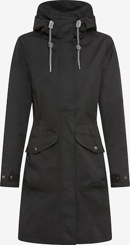 KangaROOS Between-Seasons Parka in Black: front