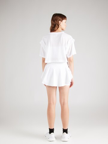 UNDER ARMOURWide Leg/ Široke nogavice Sportske hlače 'Motion' - bijela boja