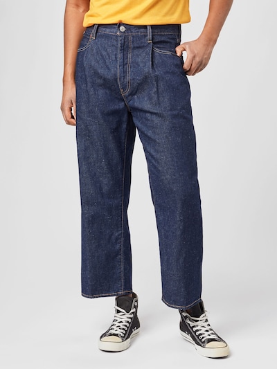 LEVI'S Pressveckade jeans 'STAY' i mörkblå, På modell