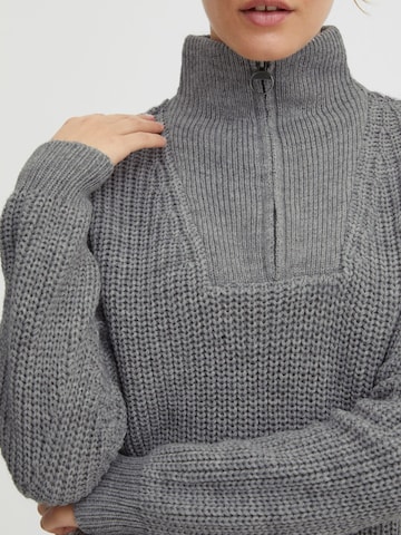 Oxmo Pullover 'Nancy' in Grau