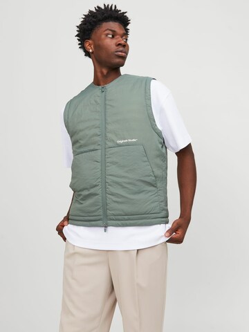 JACK & JONES Vest 'Vesterbro' in Green