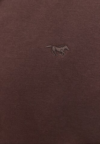MUSTANG Sweatshirt 'Brighton in Braun