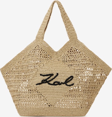 smėlio Karl Lagerfeld Paplūdimio krepšys: priekis