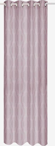 Leonique Curtains & Drapes in Pink: front