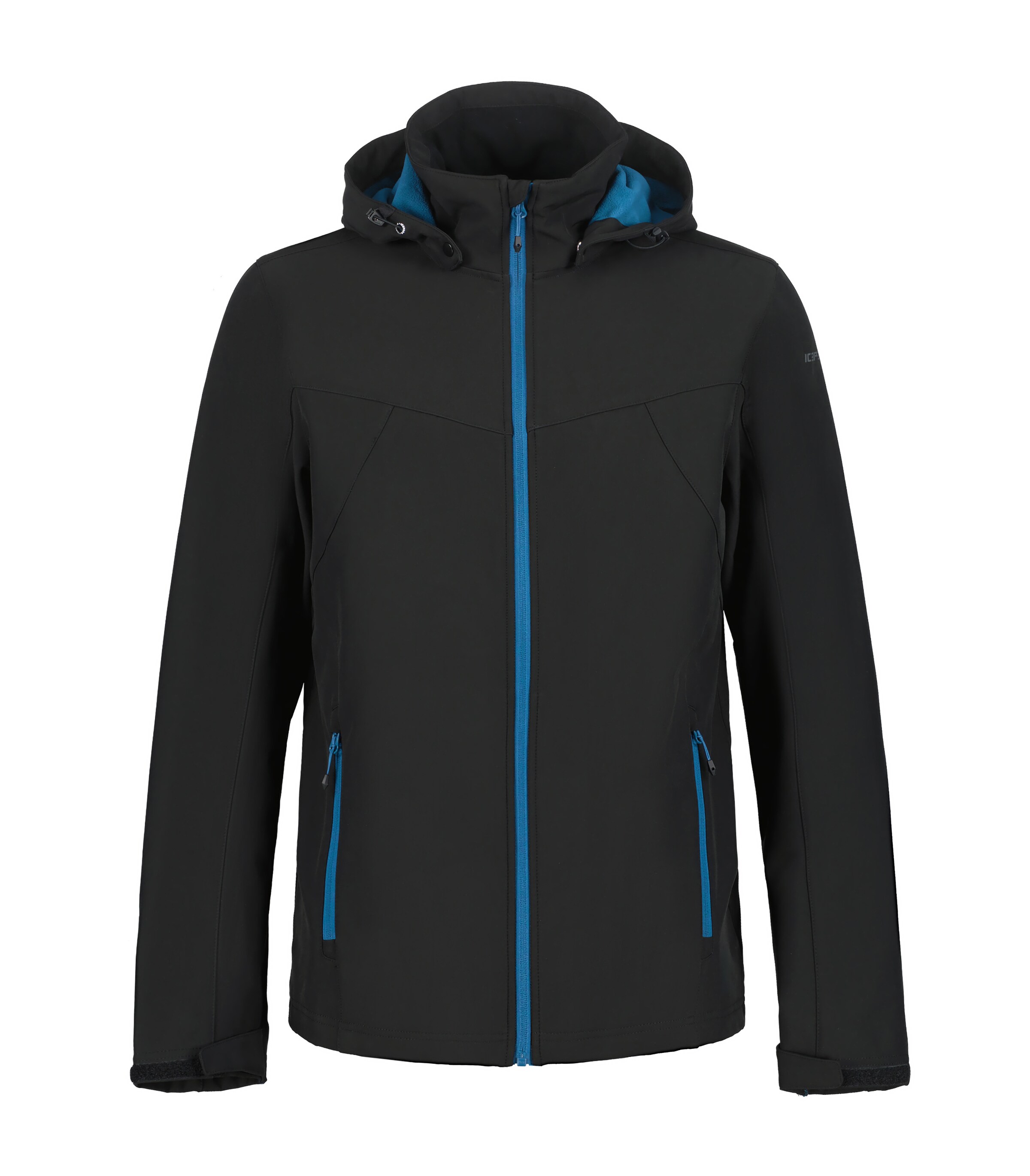 ICEPEAK Outdoor jacket 'Brimfield' in Black: front