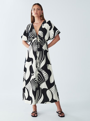 Rochie de vară 'Blossom' de la St MRLO pe negru: față