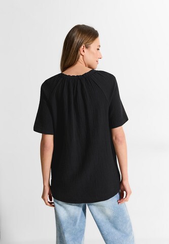 CECIL Bluse in Schwarz