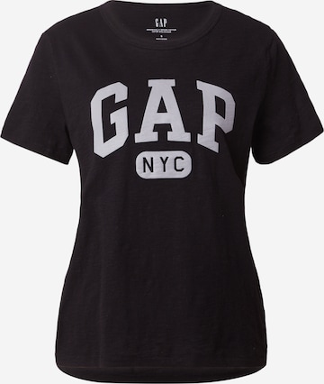 GAP Shirt in Zwart: voorkant