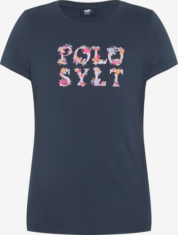 Polo Sylt Shirt in Blue: front