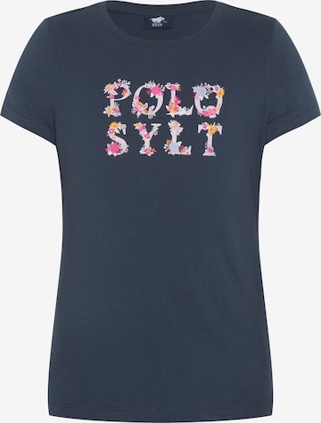 Polo Sylt T-Shirt in Blau: predná strana