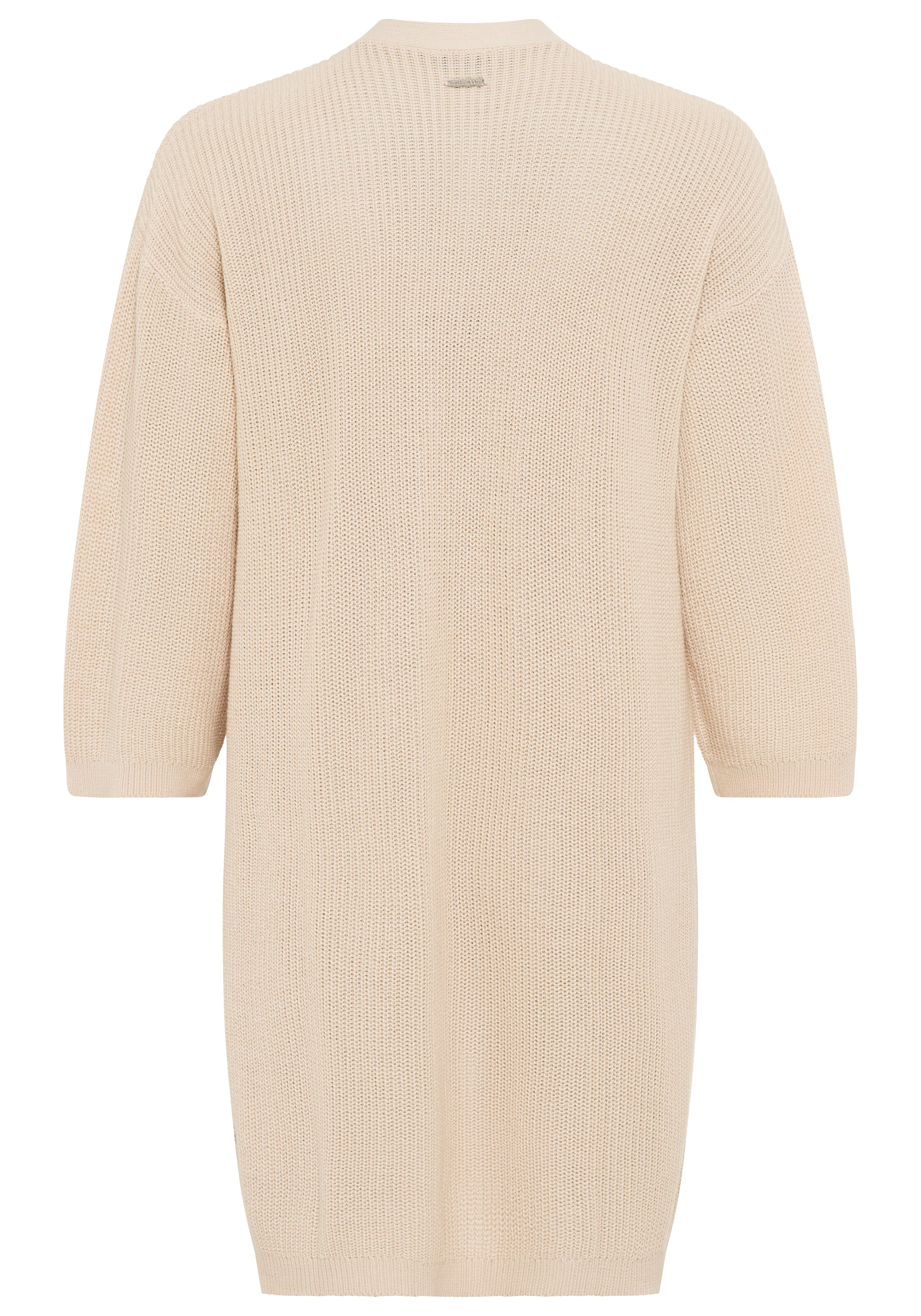 LAURA SCOTT Knit Cardigan in Beige