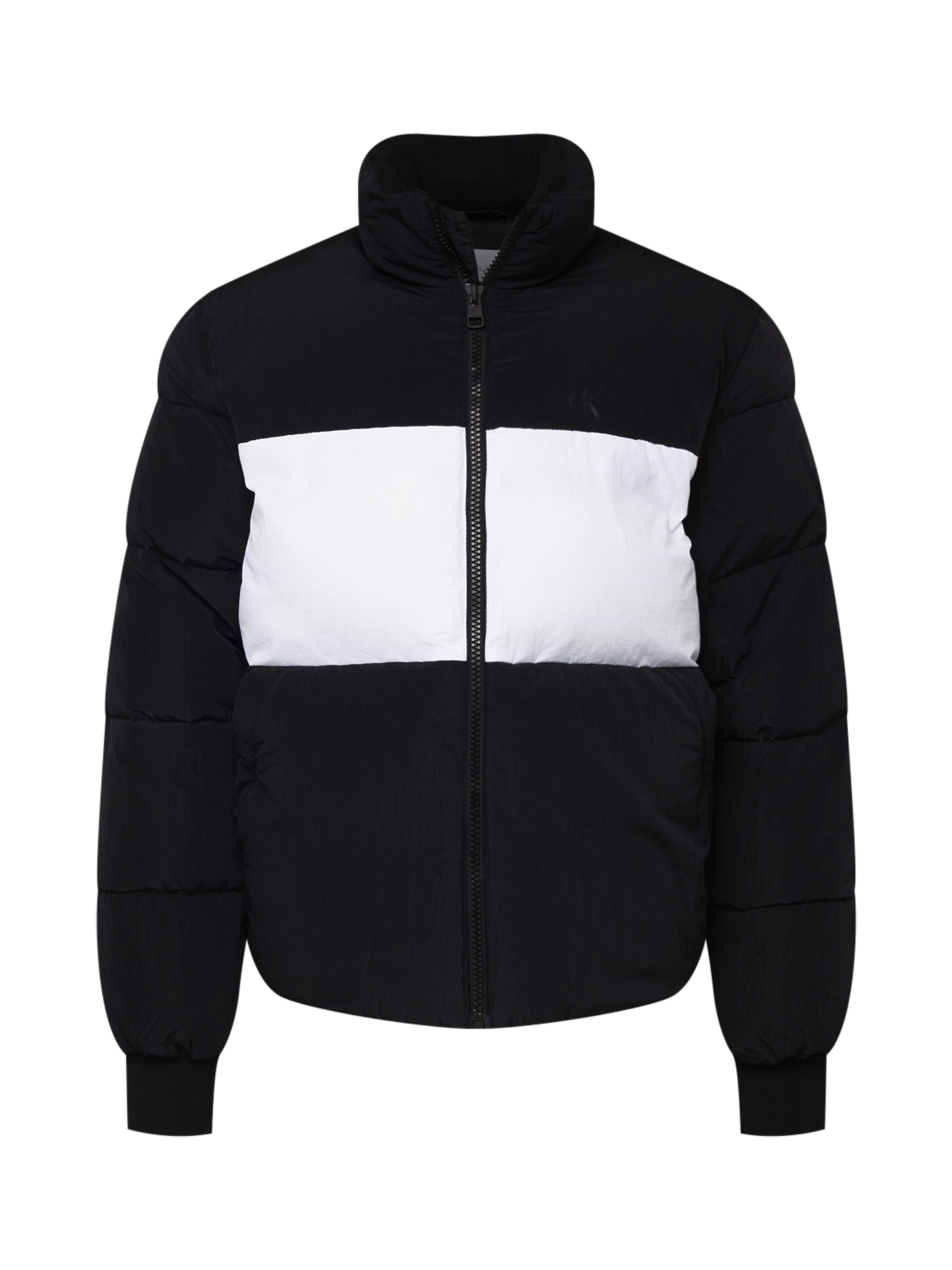 Calvin Klein Jeans Between-Season Jacket in Black: front