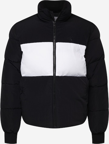 Calvin Klein Jeans Jacke in Schwarz: predná strana