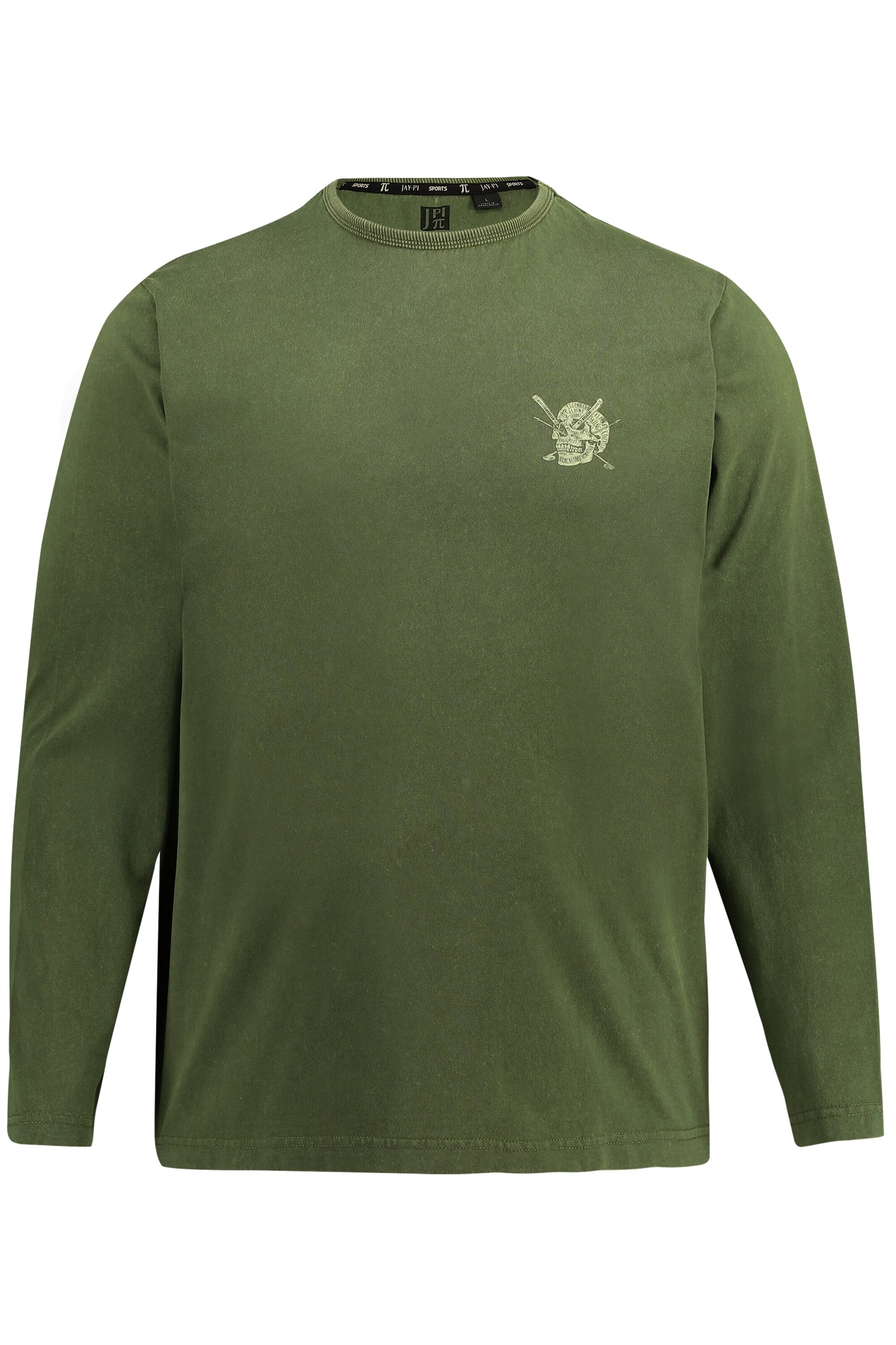 JAY-PI Shirt in Olive / Off white, Item view