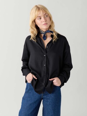 Yahmo Bluse 'Mona'‌‌‌‌‌‌‌‌ in Schwarz: Vorderseite