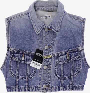 REPLAY Vest in S in Blue: front