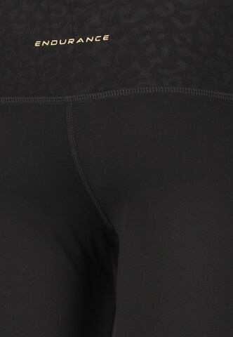 ENDURANCE Slim fit Sports trousers 'Floran jr.' in Black
