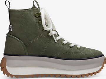 Sneaker înalt de la TAMARIS pe verde