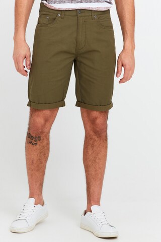 !Solid Regular Chino Pants 'MILLAN' in Green: front