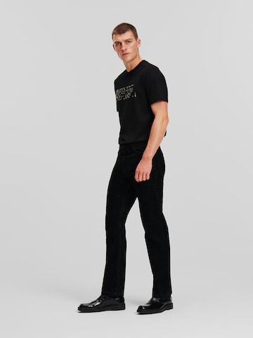 Karl Lagerfeld Regular Jeans in Zwart
