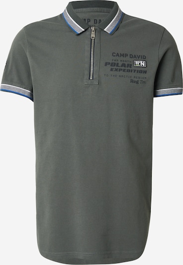 Marškinėliai iš CAMP DAVID, spalva – mėlyna / tamsiai žalia / balta, Prekių apžvalga