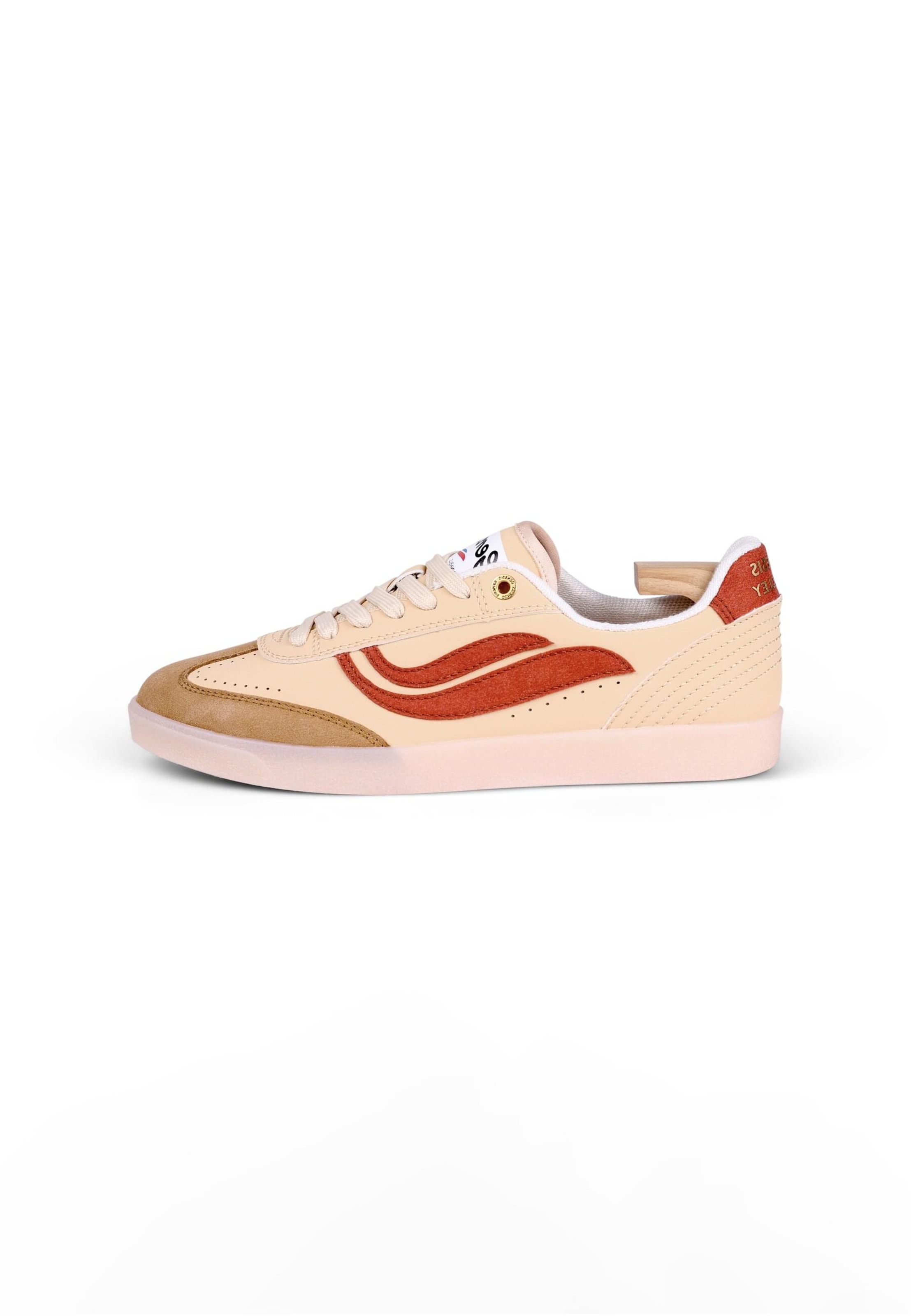 Genesis Footwear Matalavartiset tennarit 'G-Volley Rust Serial' värissä beige: etupuoli