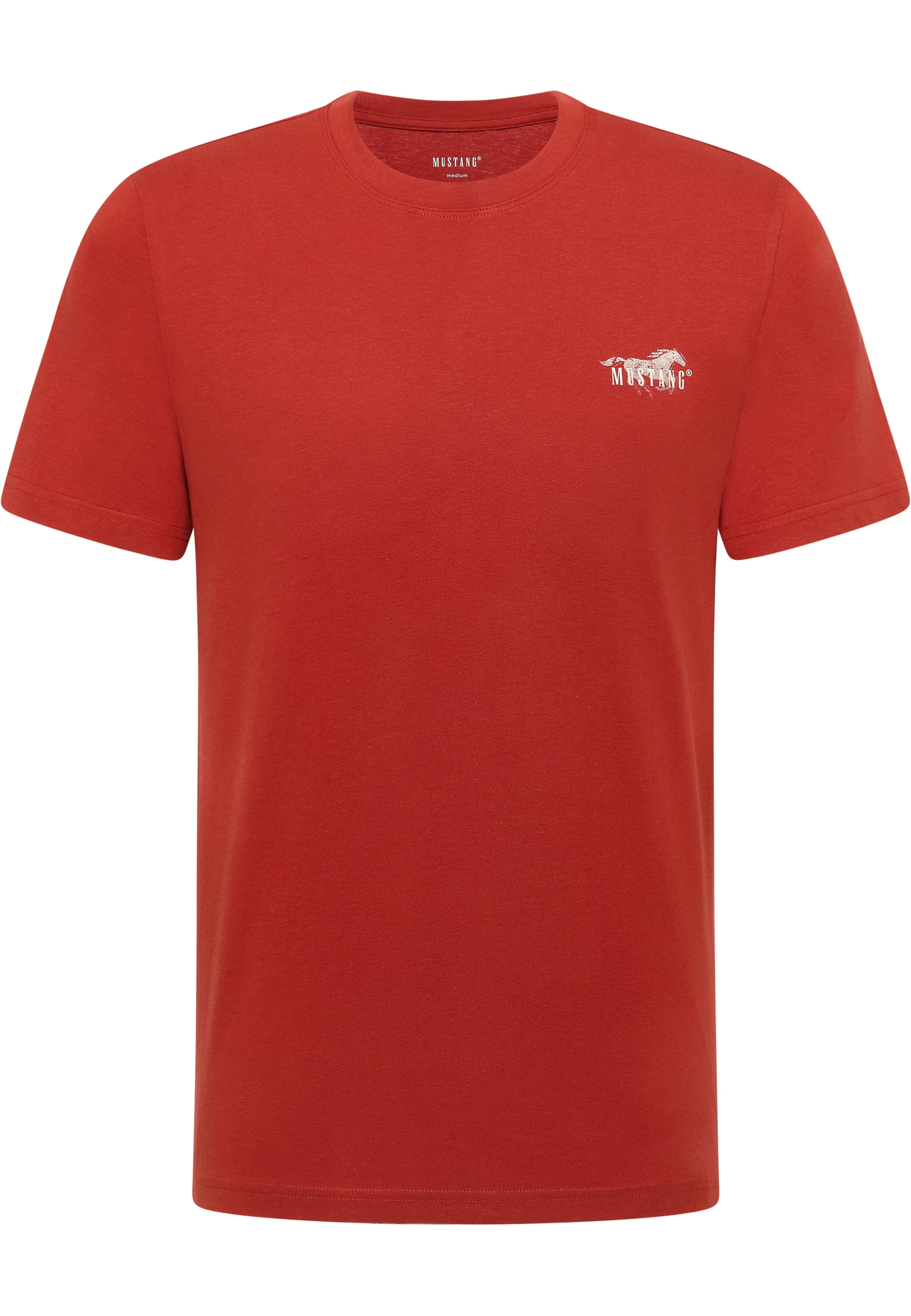 MUSTANG Shirt 'Austin' in Red: front
