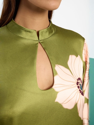 Ana Alcazar Jurk 'Delin' in Groen