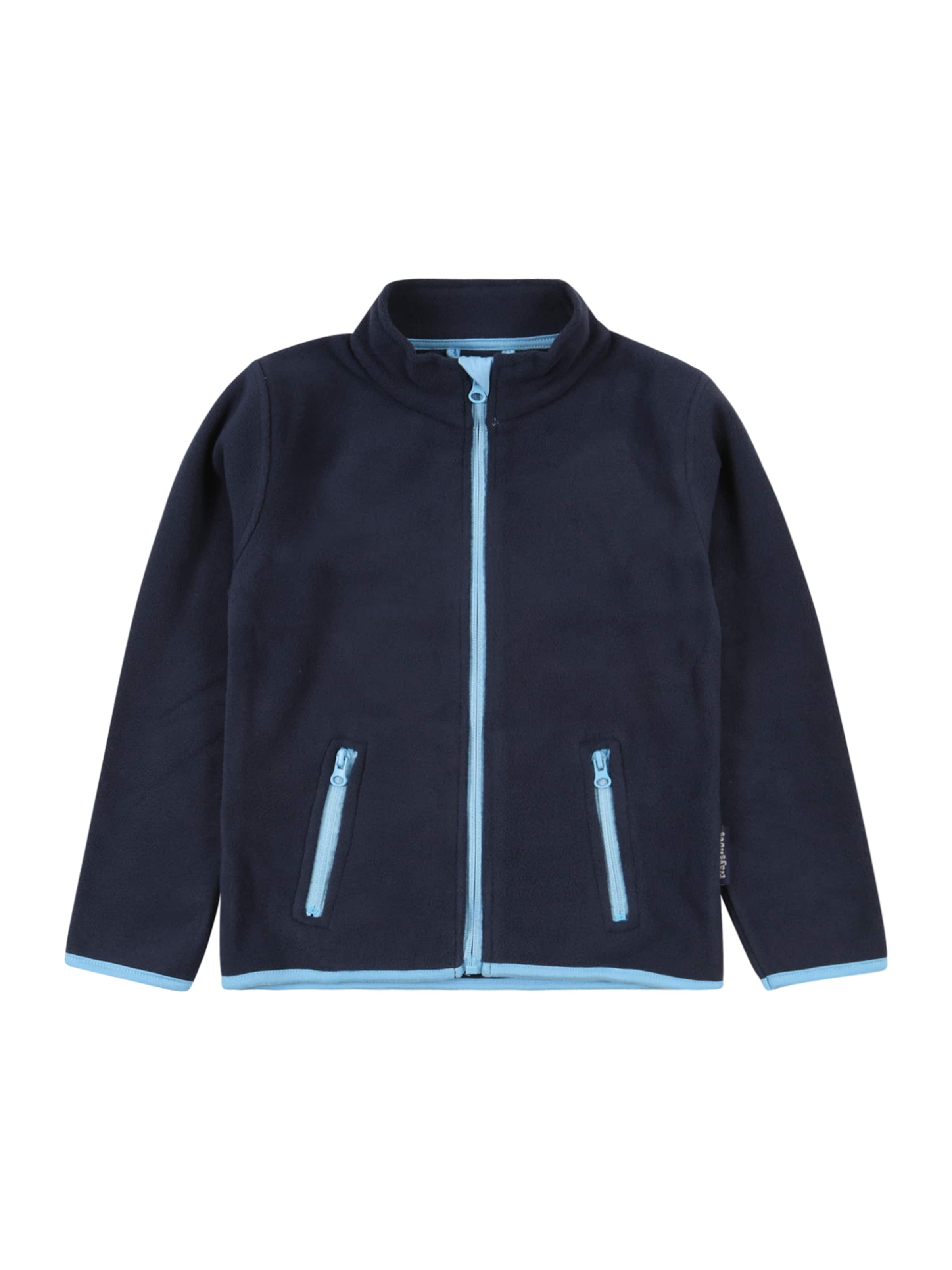 PLAYSHOES Regular fit Поларено яке в синьо: отпред