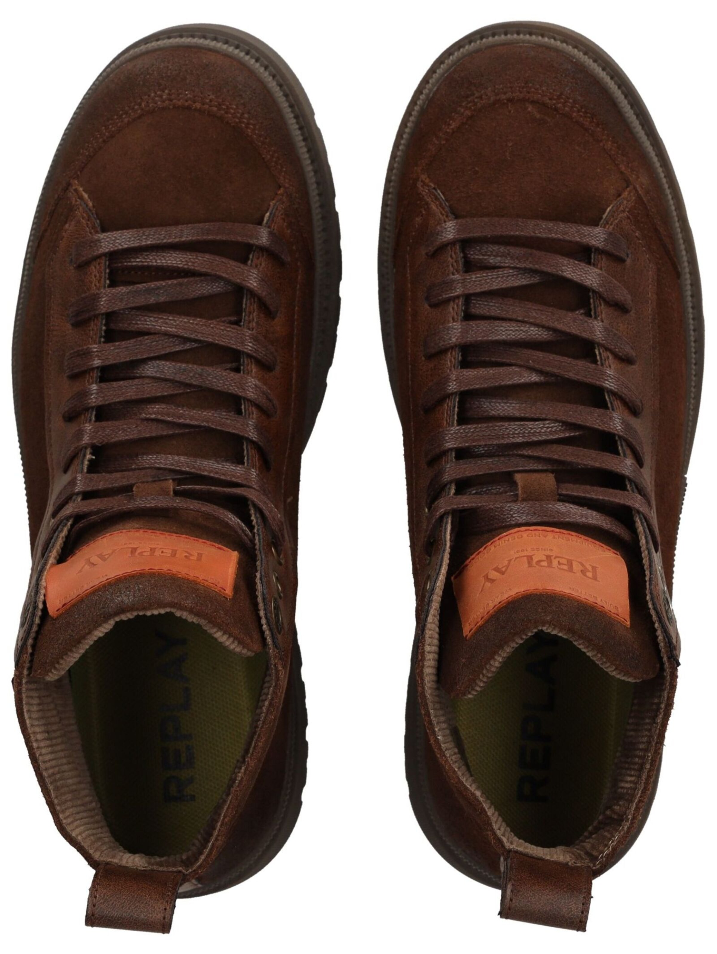 Stivale stringato di REPLAY in marrone