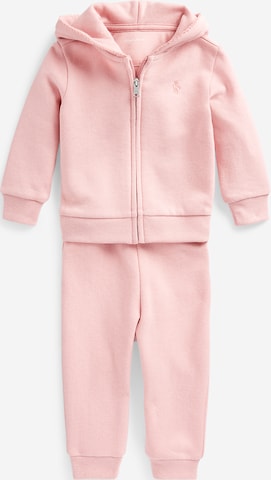 Pink polo sweatsuit sales