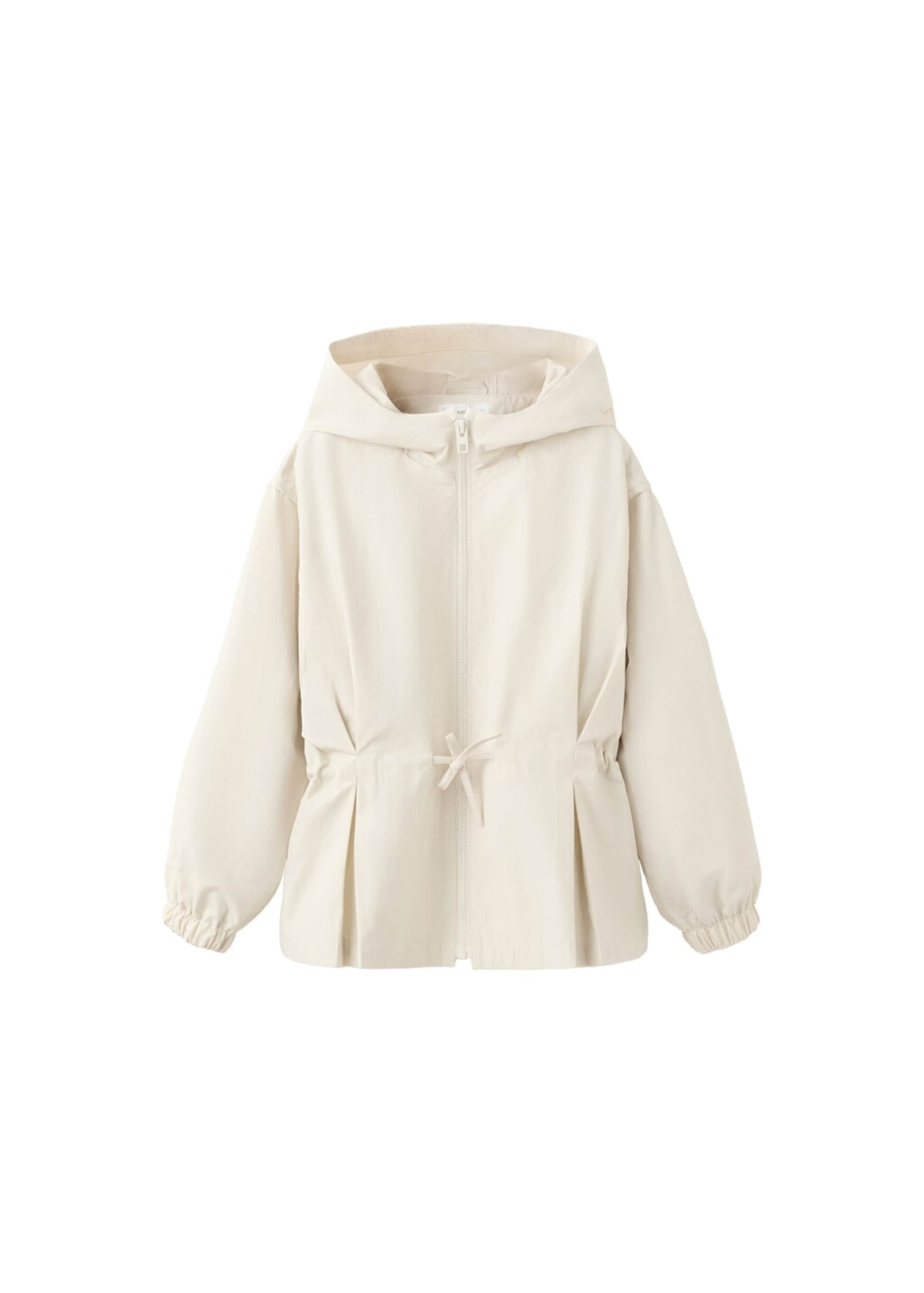 MANGO KIDS Between-Season Jacket 'Lupita' in Beige: front