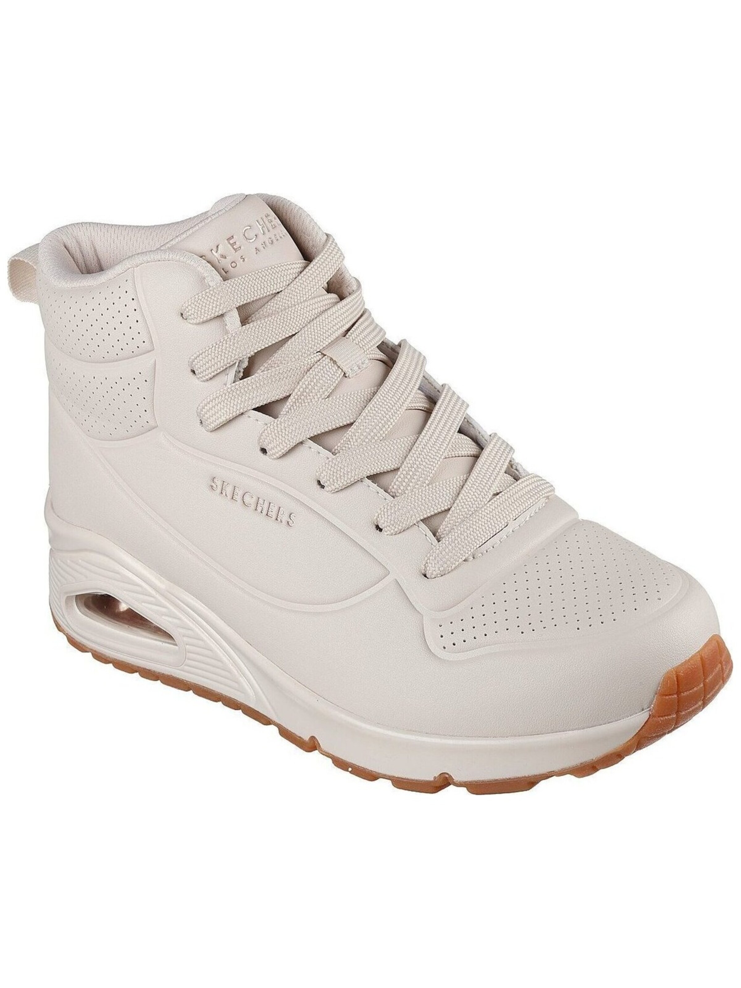 Sneaker alta di SKECHERS in beige