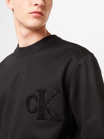 Calvin Klein Jeans Sweatshirt i sort