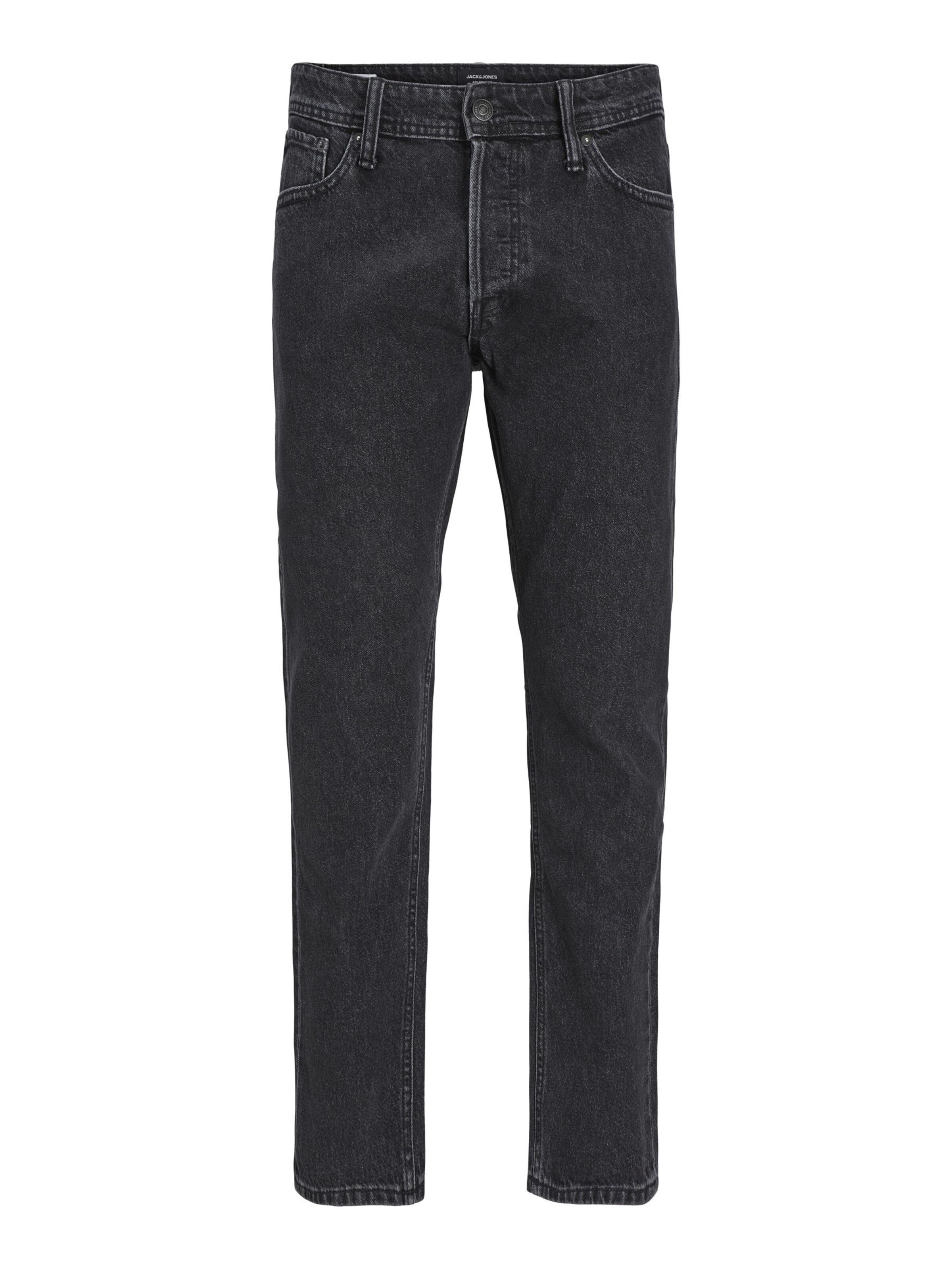 JACK & JONES Loosefit Τζιν 'JJIChris JJOriginal' σε μαύρο: μπροστά