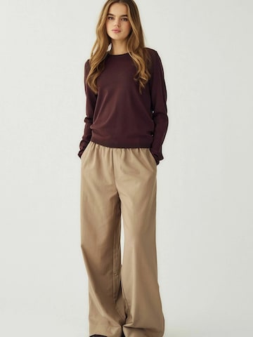 Top ' N-Mardine Knit ' di Noella in marrone